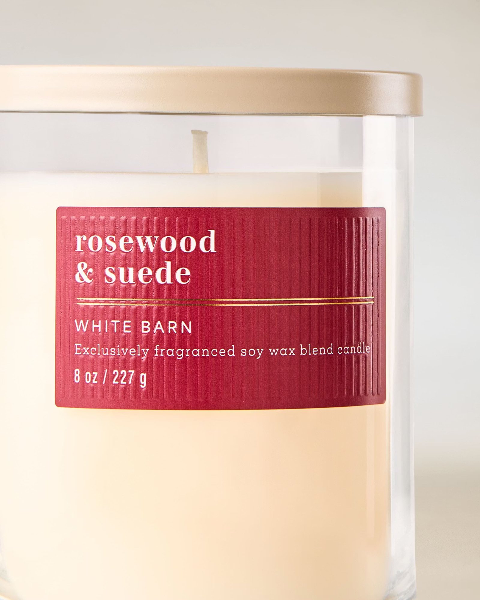 Rosewood & Suede Single Wick Candle - Image 2